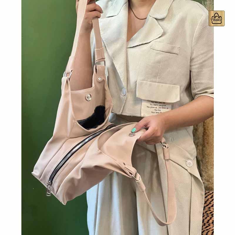 کیف دخترانه دوشی و دستی سایز بزرگ پرادا Prada کد b112