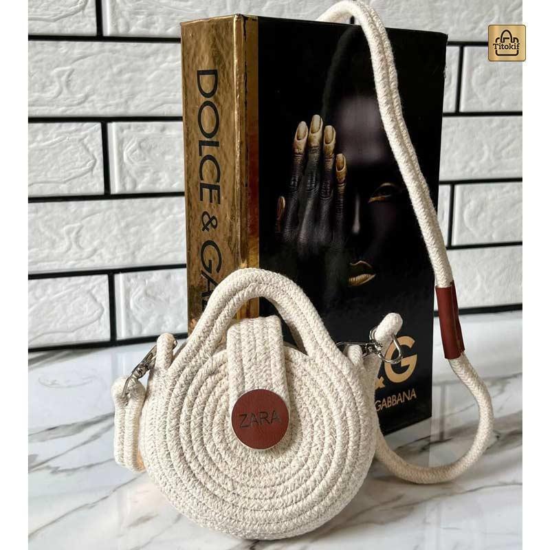 کیف دوشی و دستی دخترانه زارا کد b19